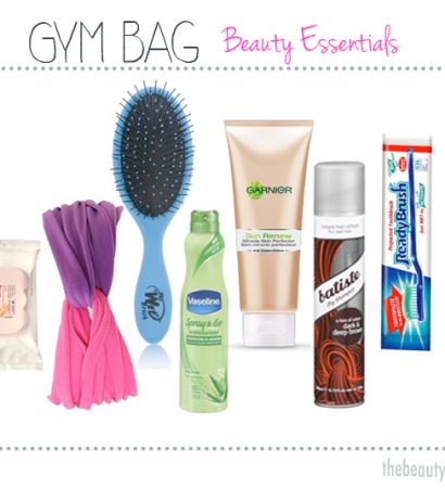 Gym Bag Beauty Essentials